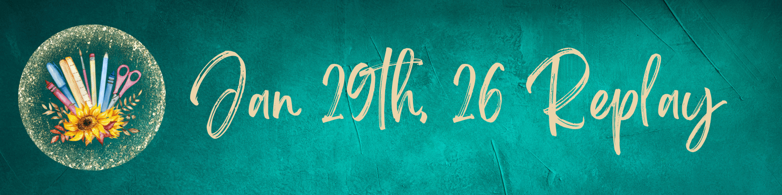 January 29th, 2026 Craft and Chat Replay