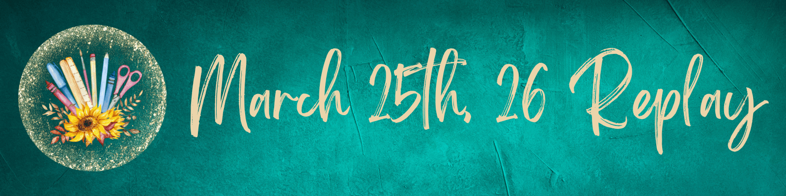 March 25th, 2026 Craft and Chat Replay