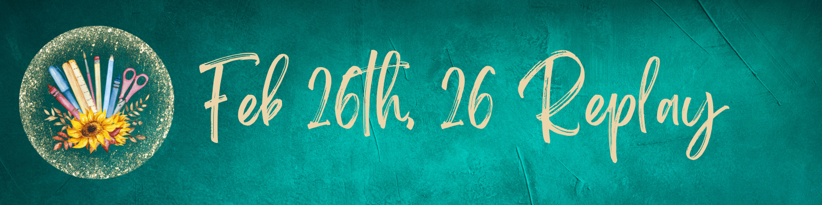 February 26th, 2026 Craft and Chat Replay