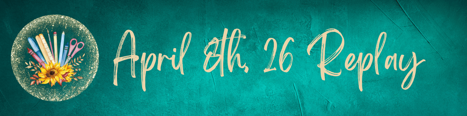 April 8th 2026 Craft and Chat Replay